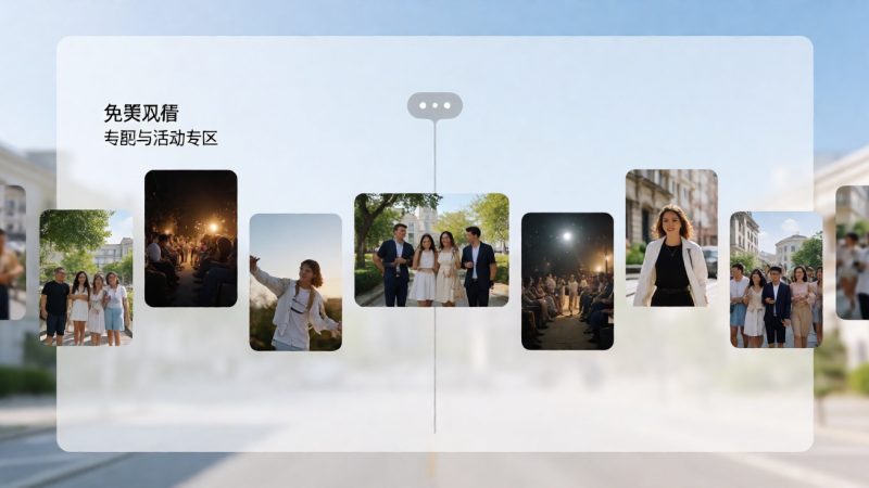 免费观看 专题与活动专区:把零散的片子排成一条线